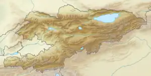 2011 Fergana Valley earthquake is located in Kyrgyzstan