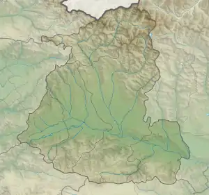 Mount Kldekari is located in Shida Kartli