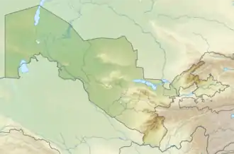 Map showing the location of Badai Tugai Nature Reserve