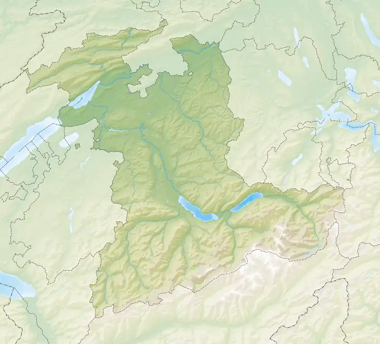 Rohrbach is located in Canton of Bern