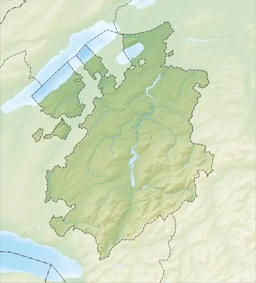 Vernay is located in Canton of Fribourg