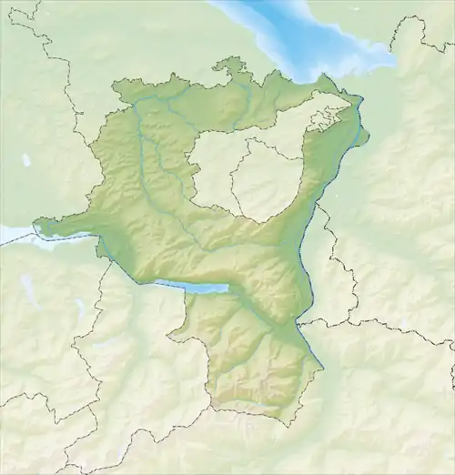 Bettenauer Weiher is located in Canton of St. Gallen