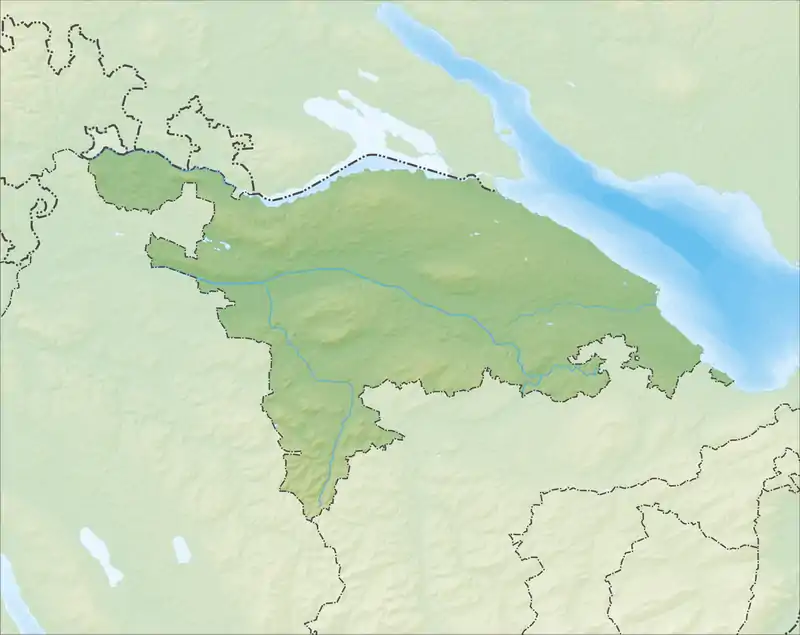 Fischingen is located in Canton of Thurgau