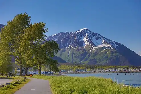 Viewed from Seward