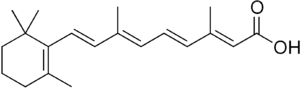 Skeletal structure of Retinoic acid