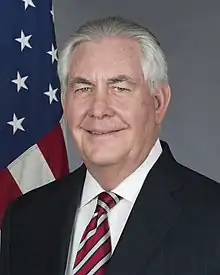 Rex Tillerson, Secretary of State