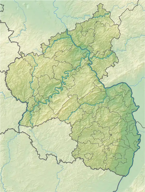 Roßberg is located in Rhineland-Palatinate