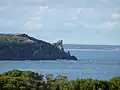 Rhino Head at the eastern end of Stenhouse Bay