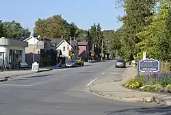 Looking west on Canboro Road in Ridgeville