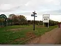 Ridgeway entrance on the Thames Path