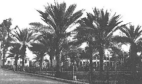 The Garden of Ridván in Baghdad, Iraq, where Bahá'u'lláh declared his mission in April 1863