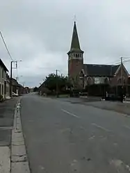 The church of Riencourt-lès-Cagnicourt