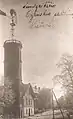 Rietavas Manor water tower in 1936