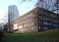 Main building of the Swedish National Archives in Stockholm