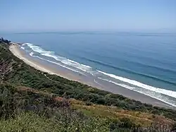 Rincon point from the Santa Barbara County side