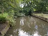 The River Anker, flowing through the park.