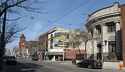 View of Riverdale toward Broadview Ave.from Queen Street East