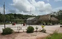 Village on the road to Jodensavanne