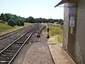 Moss Vale (west) end of platform