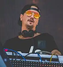 Schulz performing in 2017