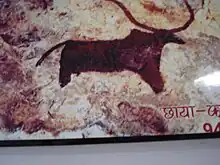 Rock painting Bhanpura