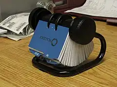 Rolodex 67236 rotary business card file