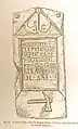 RIB 258 Tombstone of Titus Valerius Pudens of Second Legion, Adiutrix Found at No 2 Monson Street in 1849. Now in British Museum.