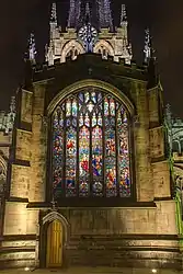 South transept, by night.