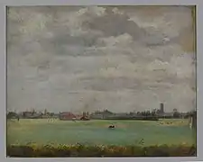 Rotterdam sight from Crooswijk (1858/1864)