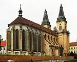 Church in Roudnice nad Labem founded in 1333 by Prague Bishop Jan IV. z Dražic