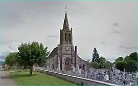 The church in Rouvres-sous-Meilly