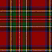 Royal Stewart tartan