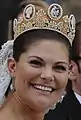 Crown Princess Victoria on her wedding day, 2010