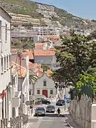 Sesimbra view from Almirante Sande Vasconcelos street