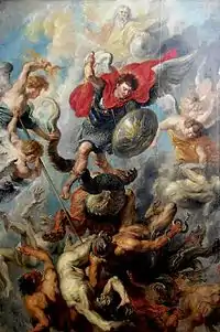 War in Heaven by Pieter Paul Rubens, 1619