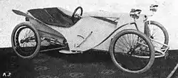 Rudge Cycle Car at 1912 Olympia Show