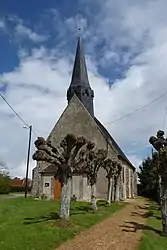 The church in Rueil-la-Gadelière