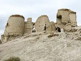 Ruins of Seýit Jemaladdin Mosque near Anau