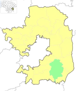 Location of Rudamina Eldership