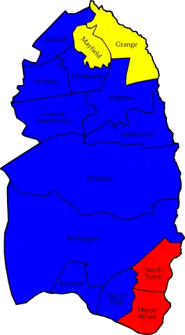 2007 results map