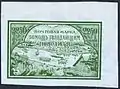 Counterfeit of basic Russia 1921 issue, Volga Famin Relief. 2250 rubel green.