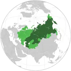      Maximum extent (Jan 1919)     Claimed territories