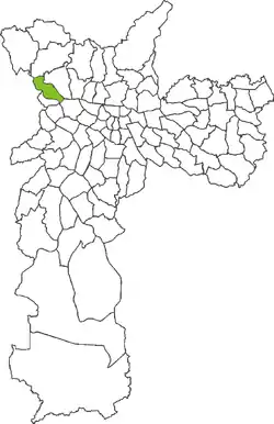 District of the city of São Paulo