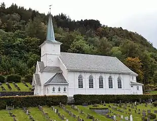 View of the present church