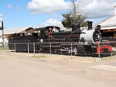 Henschel-built no. NG147 at Avontuur, 18 October 2009