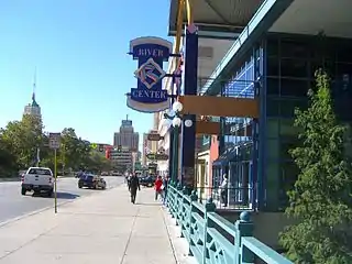 East Commerce entrance to Rivercenter