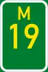 Metropolitan route M19 shield