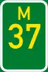 Metropolitan route M37 shield