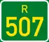 Regional route R507 shield