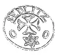 Sedlitz bitter wasser clay pot logo